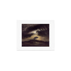 "Clouds in Moonlight" by Knud Baade, 1843 Art Print Gallery Image 1