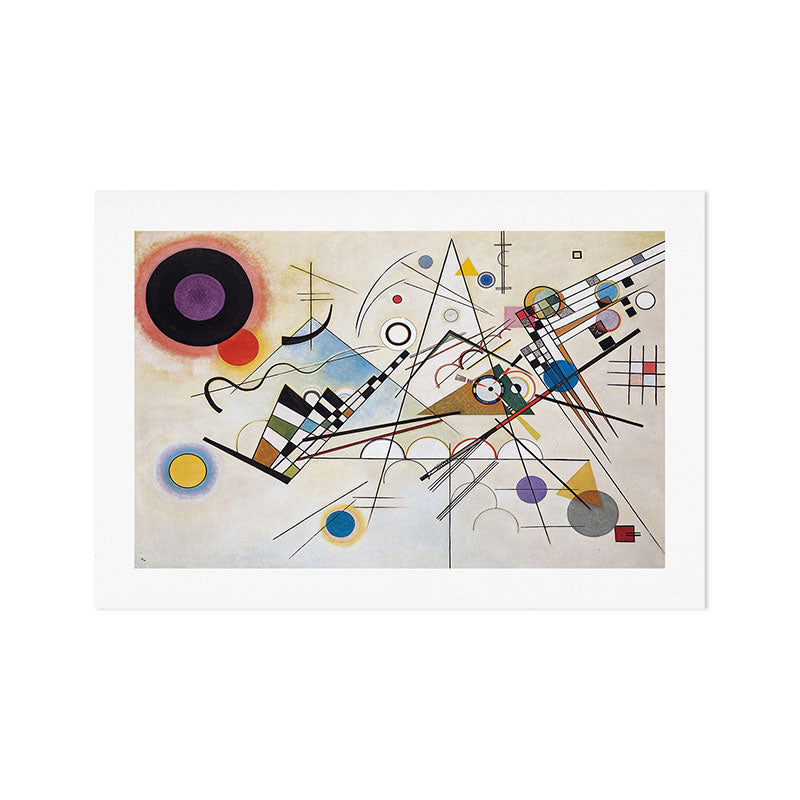 "Composition 8" by Wassily Kandinsky, 1920s Art Print Gallery Image 1