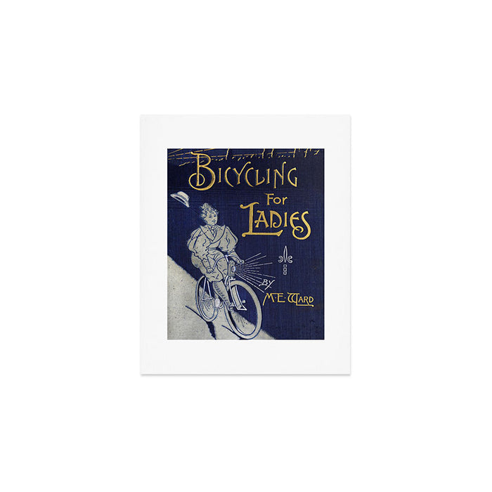 Cover of "Bicycling for Ladies" by Maria E. Ward, 1896 Art Print Gallery Image 1