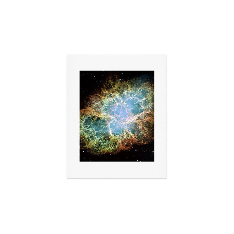 Crab Nebula (Hubble Space Telescope / ESA) Art Print Gallery Image 1