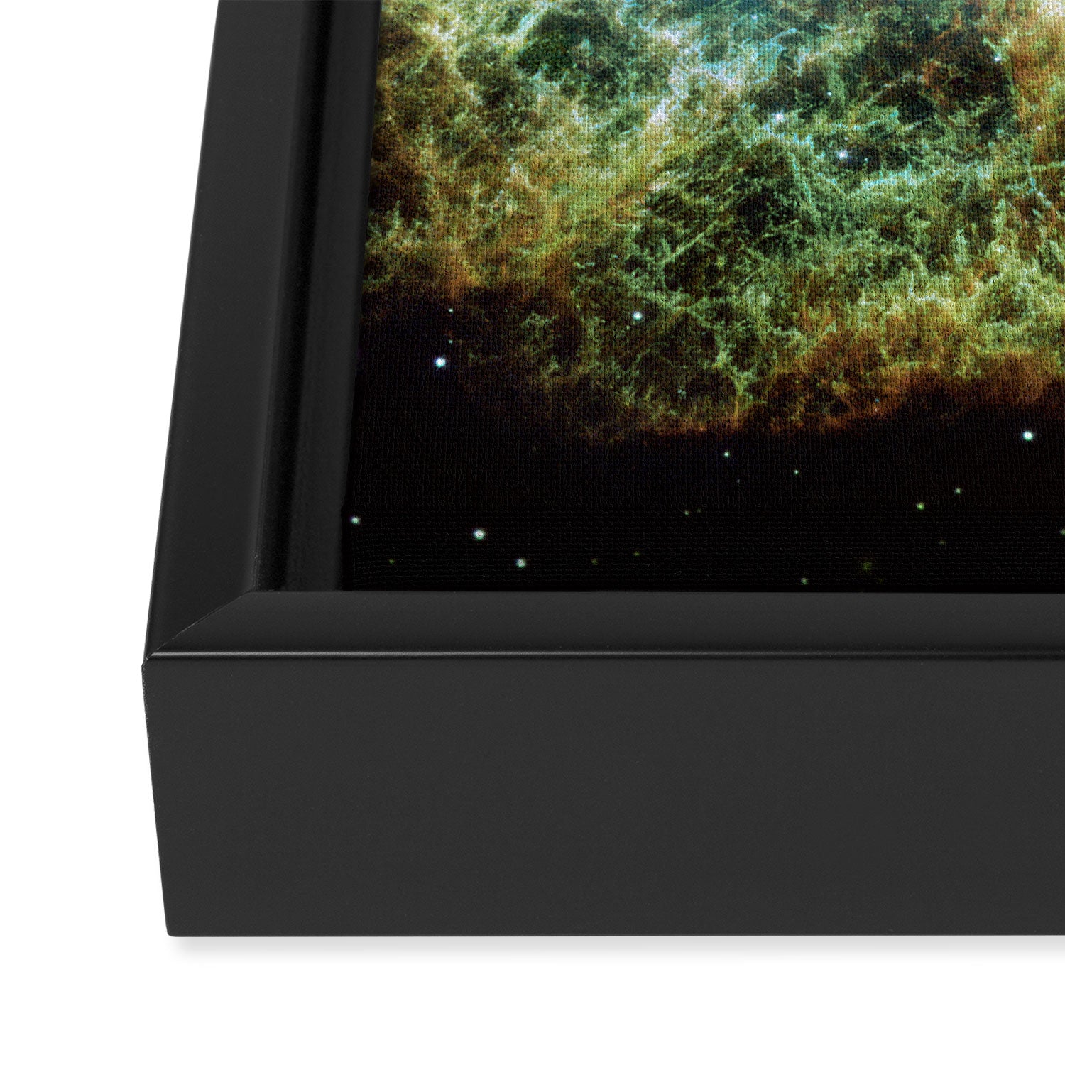 Crab Nebula (Hubble Space Telescope / ESA) Framed Canvas Print Gallery Image 3