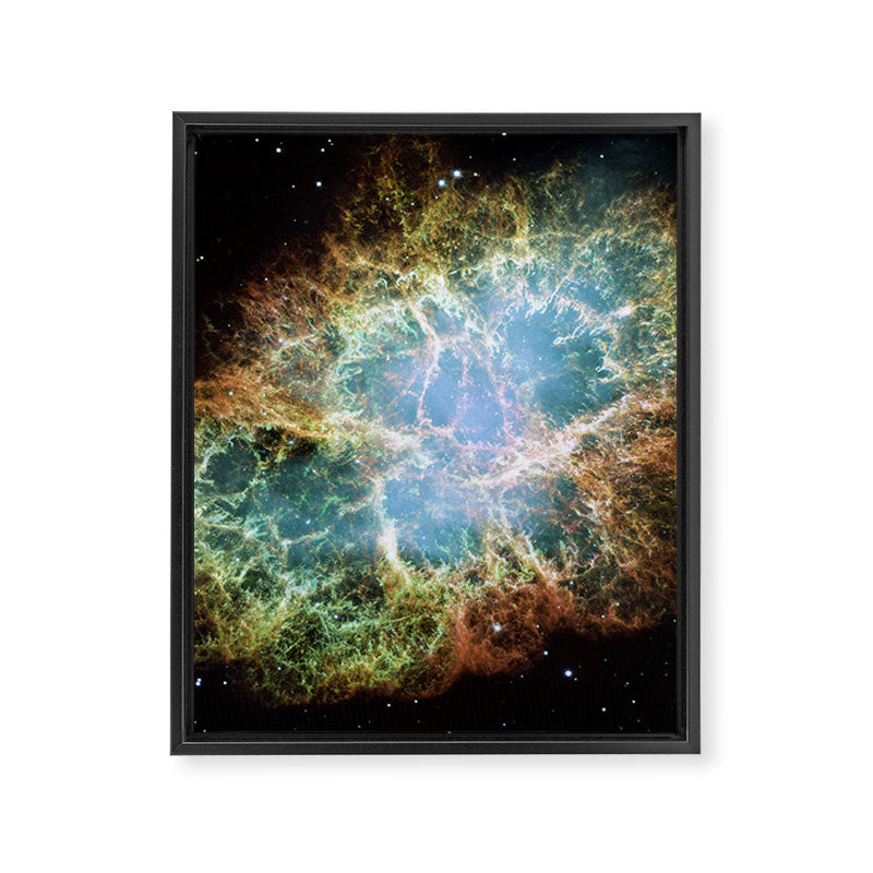 Crab Nebula (Hubble Space Telescope / ESA) Framed Canvas Print Gallery Image 8