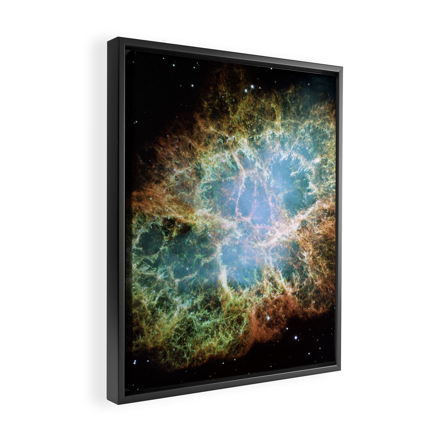 Crab Nebula (Hubble Space Telescope / ESA) Framed Canvas Print Gallery Image 2