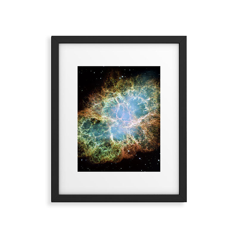 Crab Nebula (Hubble Space Telescope / ESA) Framed Art Print Gallery Image 6