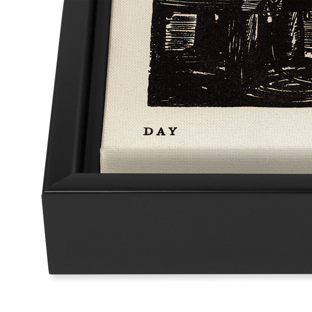 "Day" by Rockwell Kent (1919) Framed Canvas Print Gallery Image 3