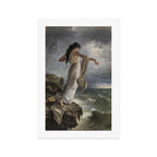 "Death of Sappho" by Miguel Carbonell Selva (1881) Art Print Gallery Image 1