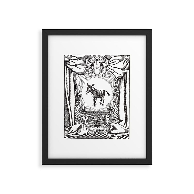 Donkey by Ivan Bilibin, 1906 Framed Art Print Gallery Image 5