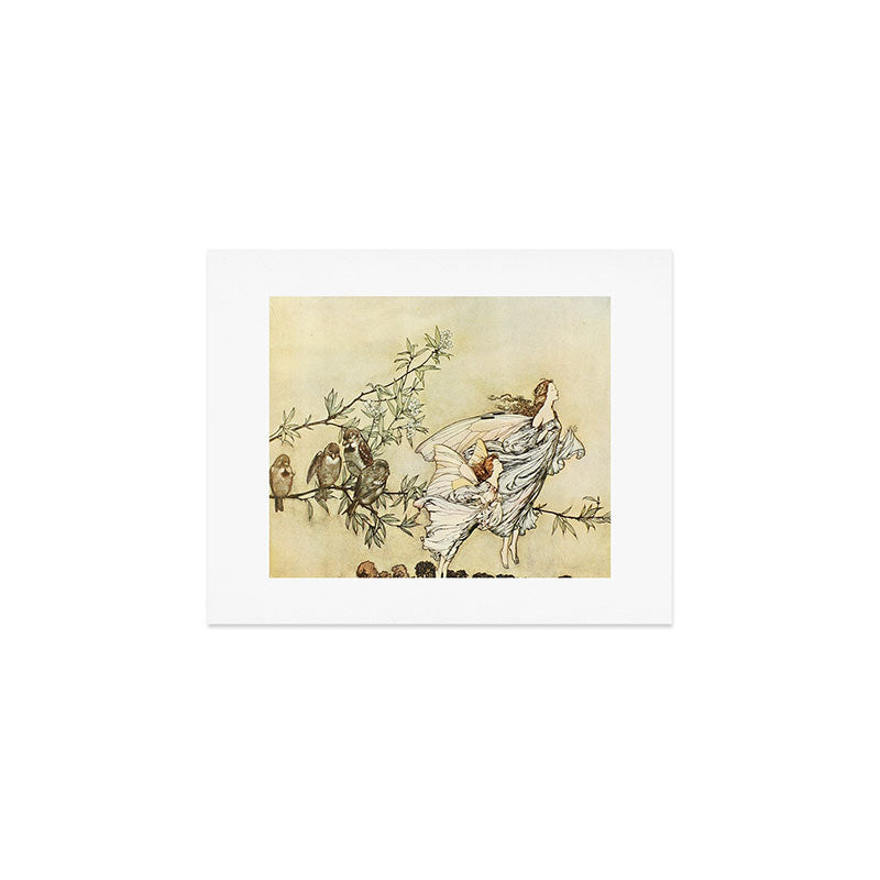 Fairies by Arthur Rackham from "PeterPan in Kensington Gardens," 1906 Art Print Gallery Image 1