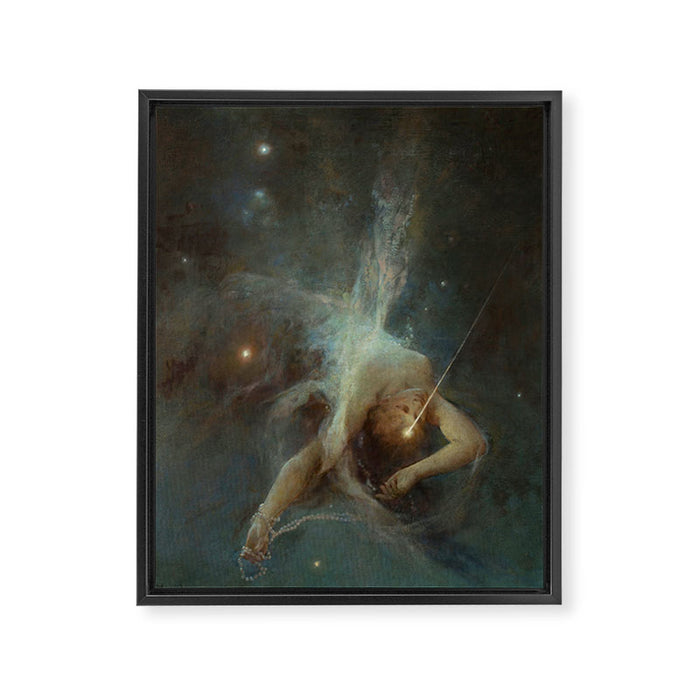 "Falling Star" by Witold Pruszkowski (1884) Framed Canvas Print Gallery Image 1