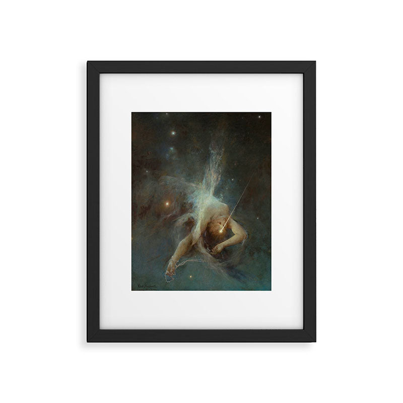 "Falling Star" by Witold Pruszkowski (1884) Framed Art Print Gallery Image 5