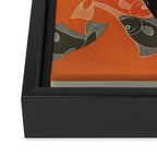 Fish ("Regular Divisions of the Plane Drawing #20") by M.C. Escher Framed Canvas Print Gallery Image 3