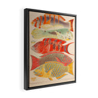 Fishes from âThe Great Barrier Reef of Australiaâ by William Saville Kent, 1893 Framed Canvas Print Gallery Image 2