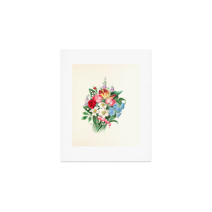  Flowers by Clarissa Munger Badger, "Floral Belles," 1866 (benefitting The Nature Conservancy) Art Print Gallery Image 1