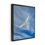 Gabriel # Great White Heron Framed Canvas Print Gallery Image 2