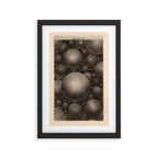 Galaxies from Thomas Wright's "An Original Theory or New Hypothesis of the Universe," 1750 Framed Art Print Gallery Image 2