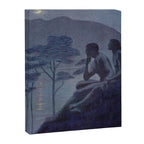 "Give me nights perfectly quiet... and I looking up at the stars" (Margaret C Cook, Leaves of Grass) Canvas Print Gallery Image 6