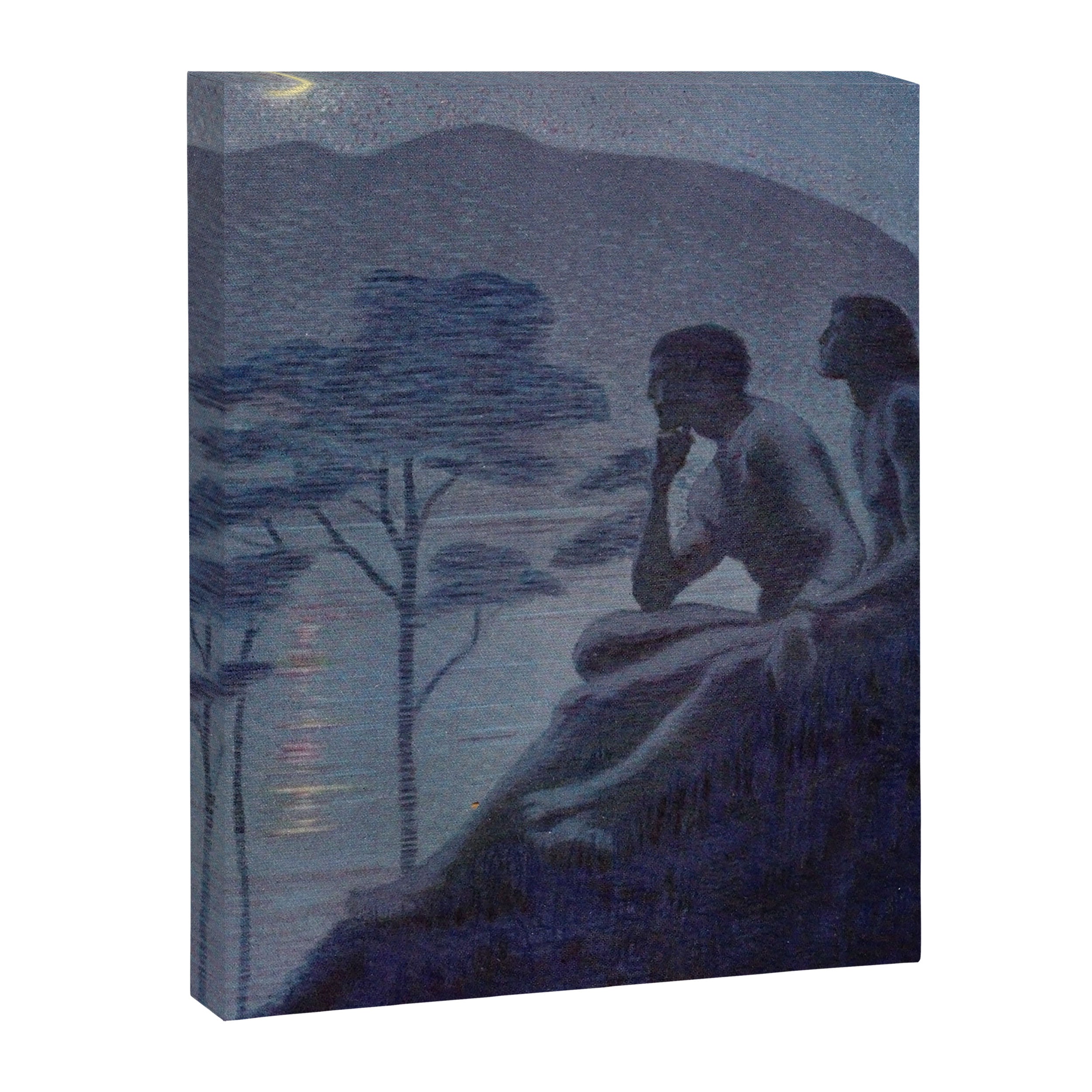 "Give me nights perfectly quiet... and I looking up at the stars" (Margaret C Cook, Leaves of Grass) Canvas Print Gallery Image 6