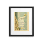 Great White Heron Divination from # An Almanac of Birds # Divinations for Uncertain Days Framed Art Print Gallery Image 5