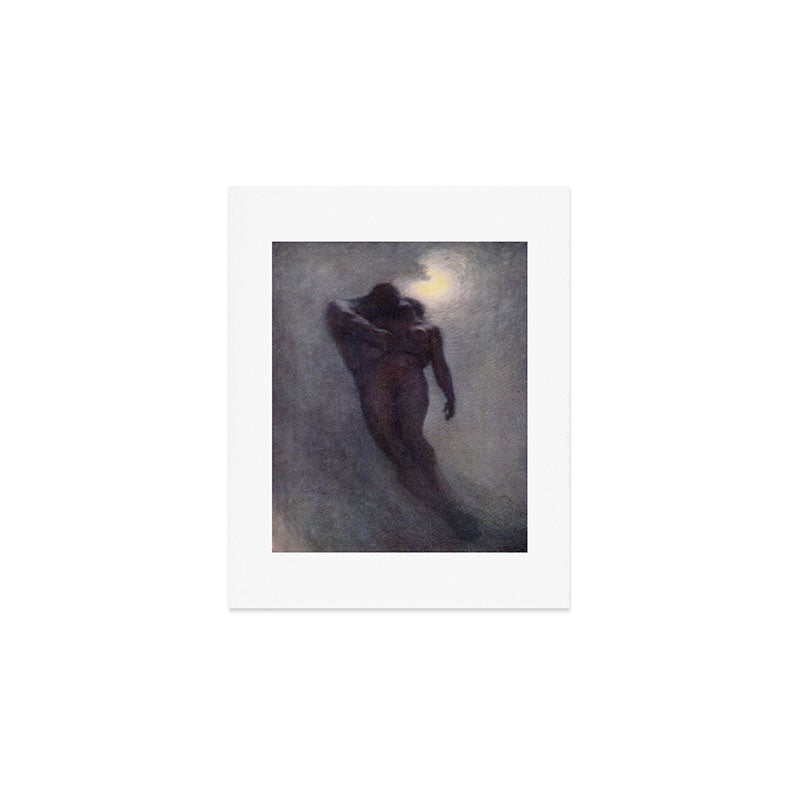 "How calm, how solemn it grows to ascend the atmosphere of lovers" (Margaret C. Cook, 1913) Art Print Gallery Image 1