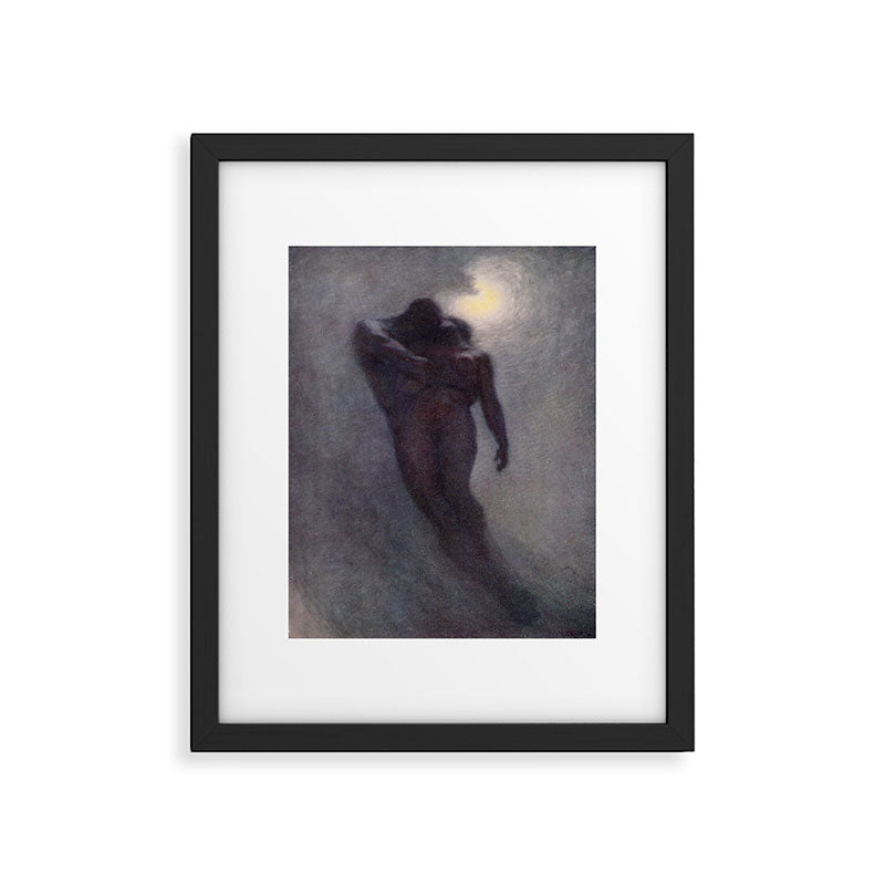 "How calm, how solemn it grows to ascend the atmosphere of lovers" (Margaret C. Cook, 1913) Framed Art Print Gallery Image 5
