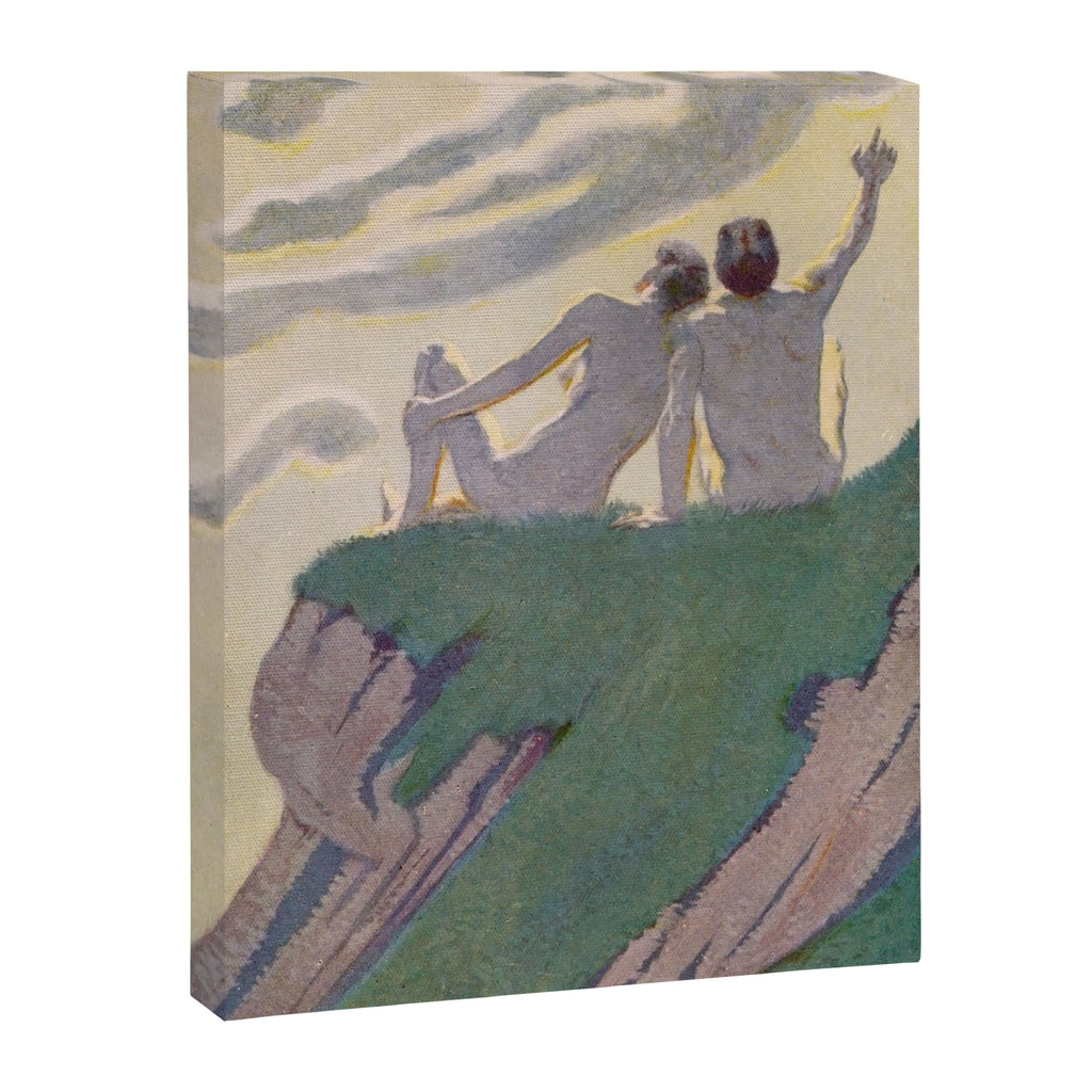 "I do not know what it is except that it is grand, and that it is happiness" (Margaret C Cook, 1913) Canvas Print Gallery Image 6