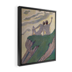 "I do not know what it is except that it is grand, and that it is happiness" (Margaret C Cook, 1913) Framed Canvas Print Gallery Image 2