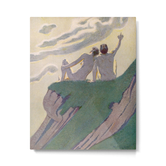 "I do not know what it is except that it is grand, and that it is happiness" (Margaret C Cook, 1913) Metal Print Gallery Image 1
