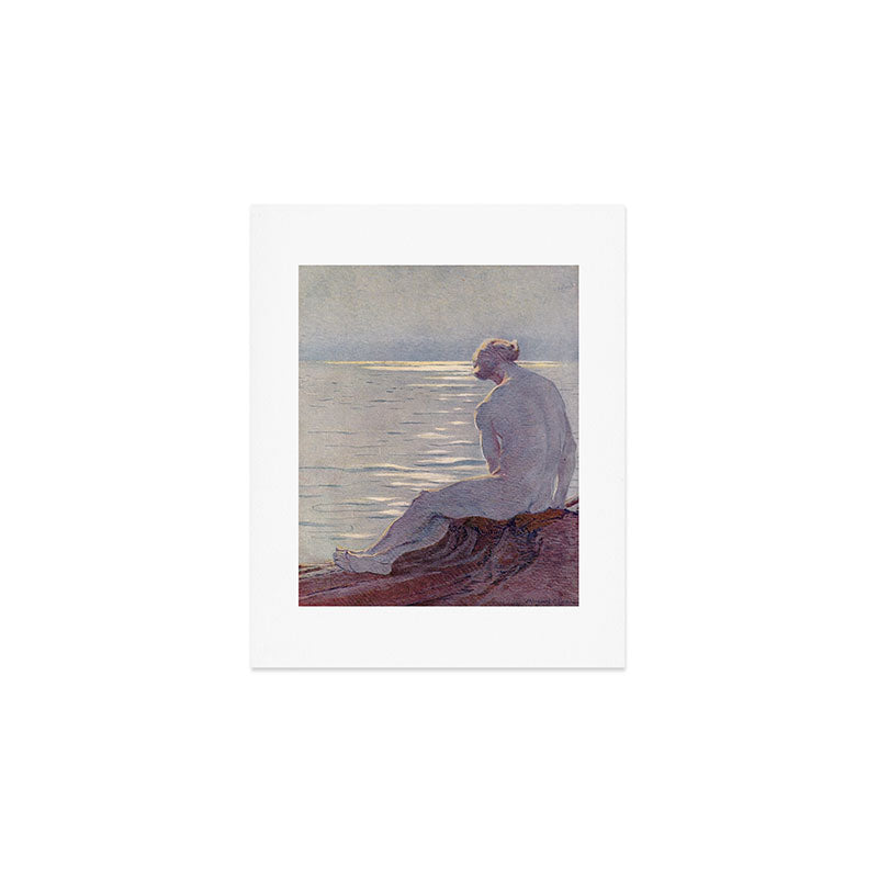 "I musing late in the autumn day" (Margaret C. Cook, Leaves of Grass, 1913) Art Print Gallery Image 1