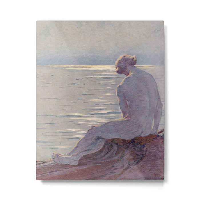 "I musing late in the autumn day" (Margaret C. Cook, Leaves of Grass, 1913) Metal Print Gallery Image 1