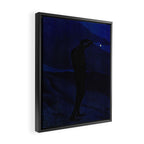 "I see... great cloud-masses... with at times half-dimm'd sadden'd far-off star" (Margaret C. Cook) Framed Canvas Print Gallery Image 2