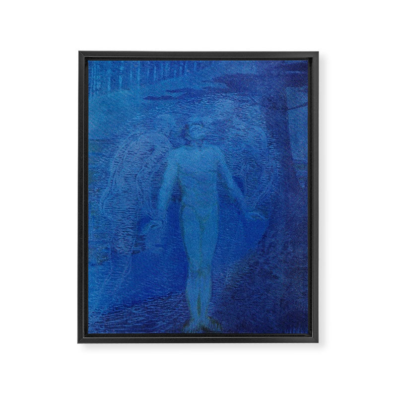 "I too with my soul and body, We, a curious trio, wandering on our way" Framed Canvas Print Gallery Image 6