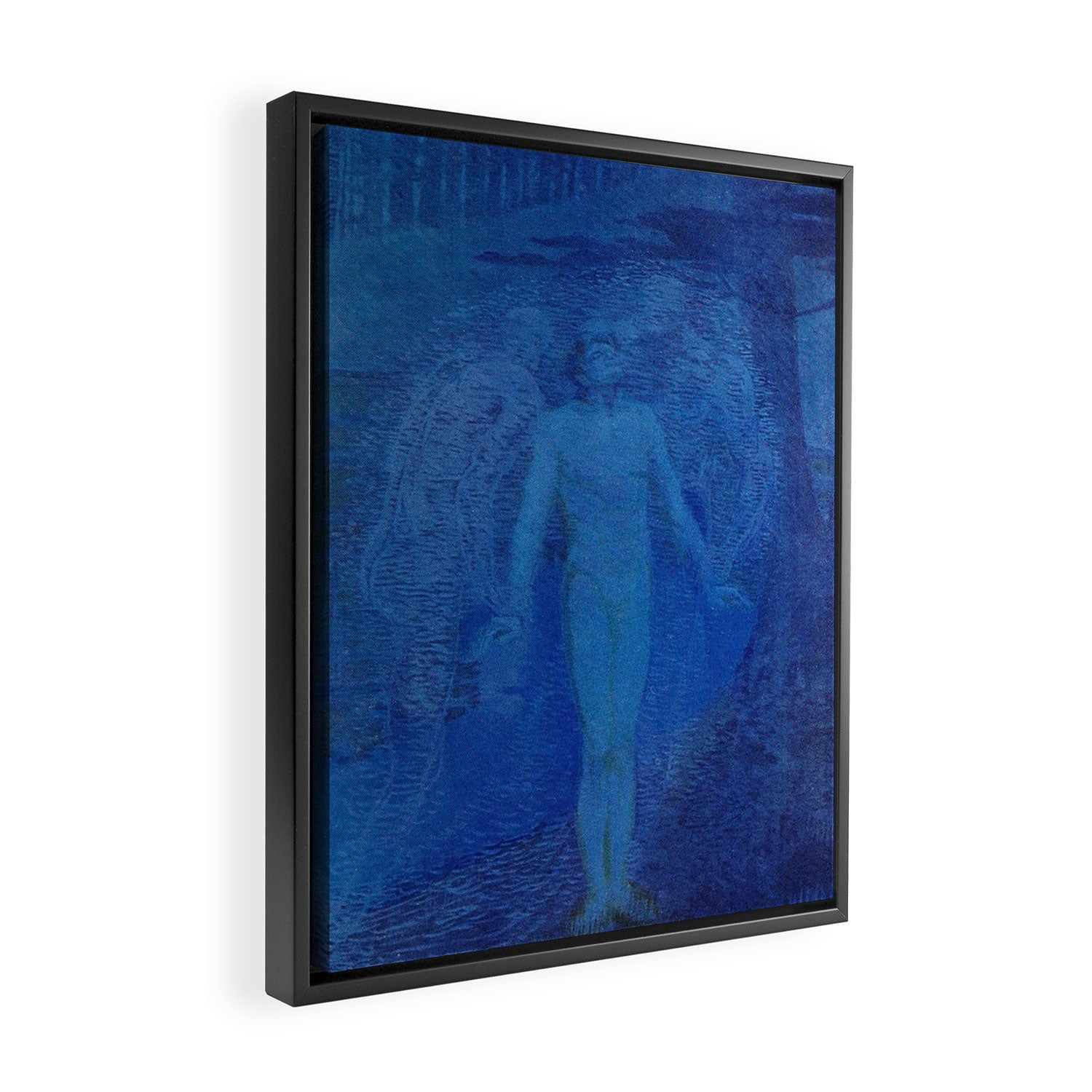 "I too with my soul and body, We, a curious trio, wandering on our way" Framed Canvas Print Gallery Image 2