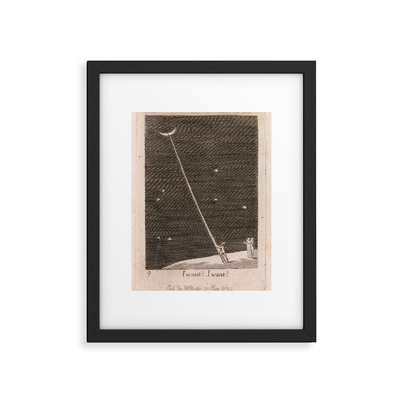 "I Want! I Want!" by William Blake (1793) Framed Art Print Gallery Image 4