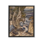Illustration by Arthur Rackham for "The Tempest" by William Shakespeare Framed Canvas Print Gallery Image 6