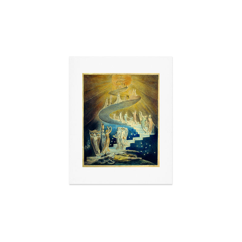 "Jacob's Dream" by William Blake (1805) Art Print Gallery Image 1