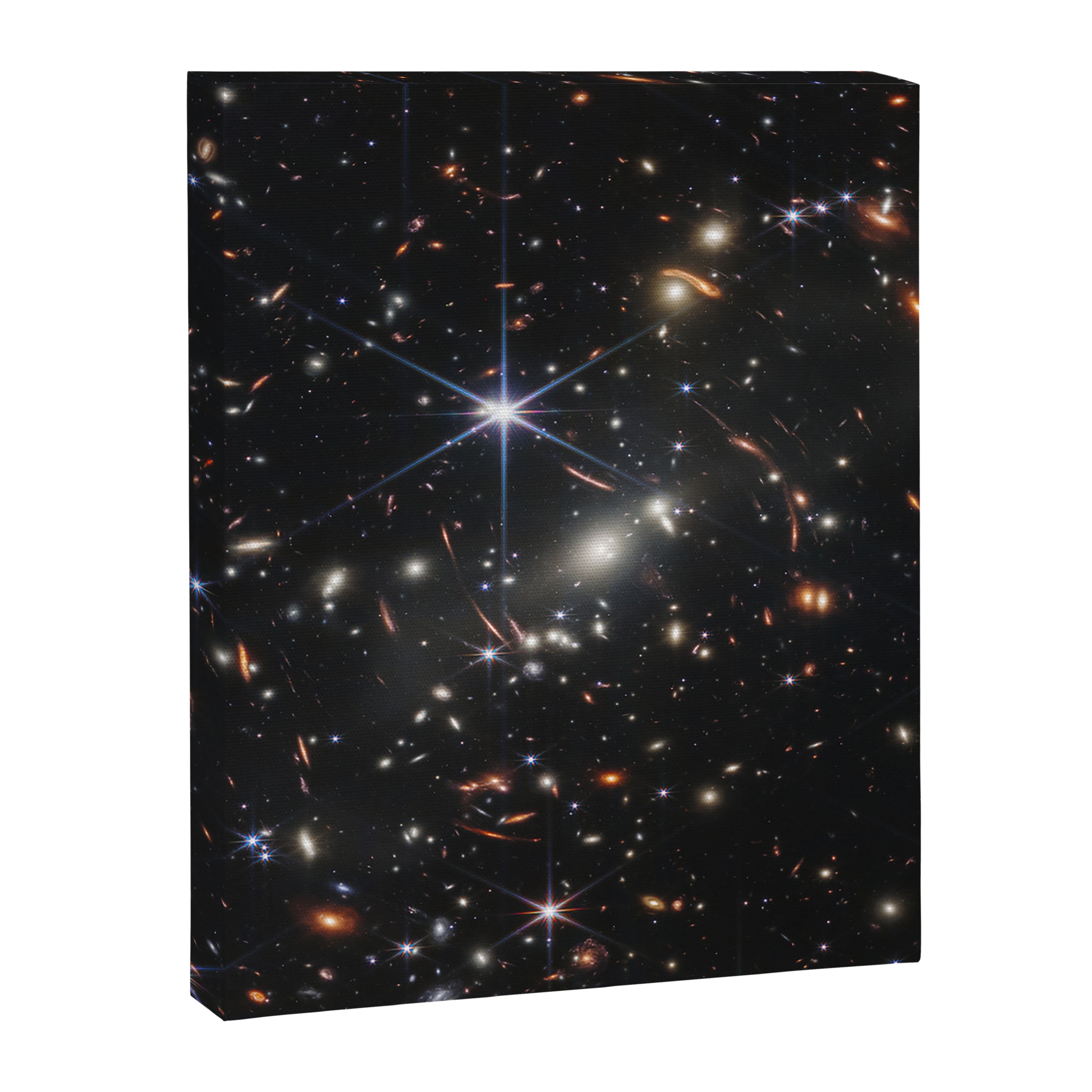 James Webb Space Telescope First Deep Field: Galaxy Cluster SMACS 0723  Canvas Print Gallery Image 8