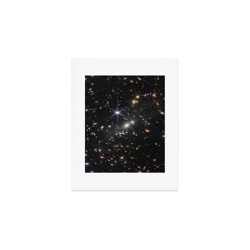 James Webb Space Telescope First Deep Field: Galaxy Cluster SMACS 0723  Art Print Gallery Image 1
