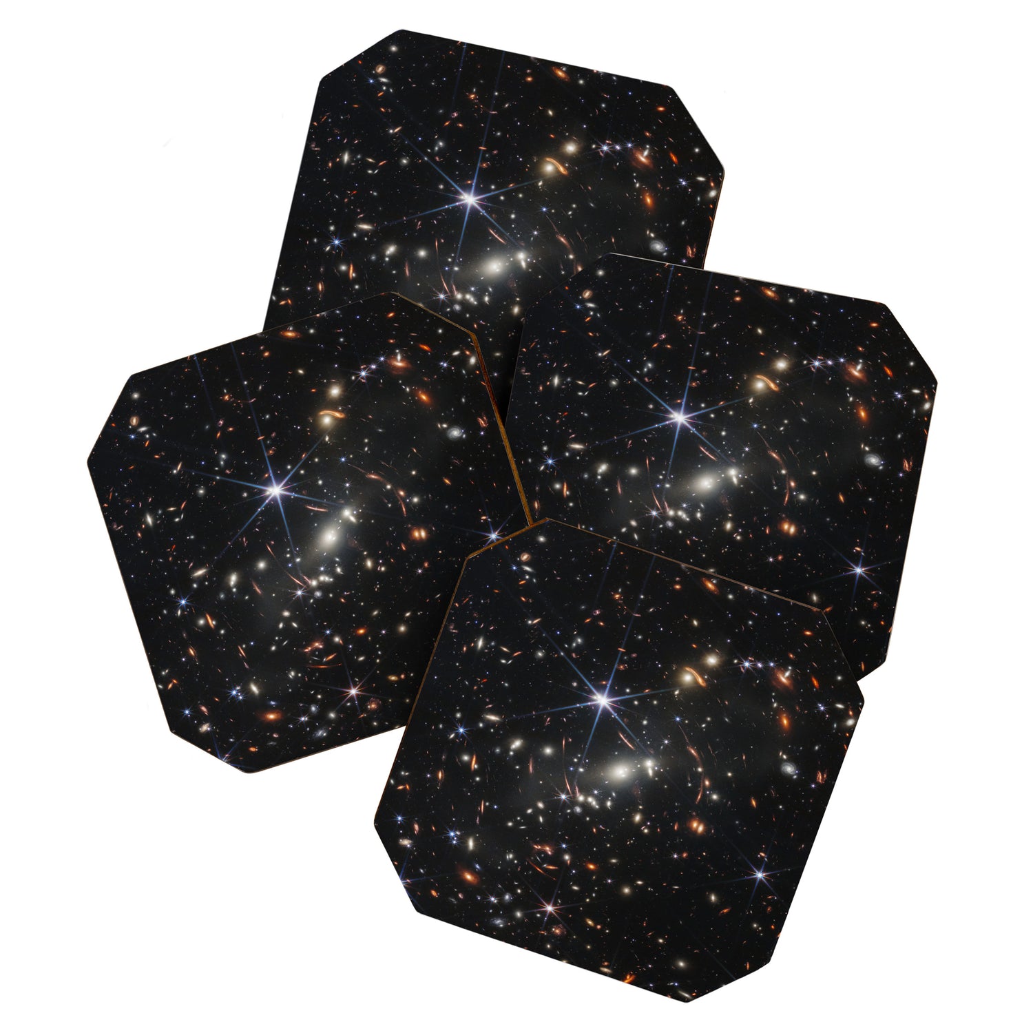 James Webb Space Telescope First Deep Field: Galaxy Cluster SMACS 0723  Coaster Gallery Image 1