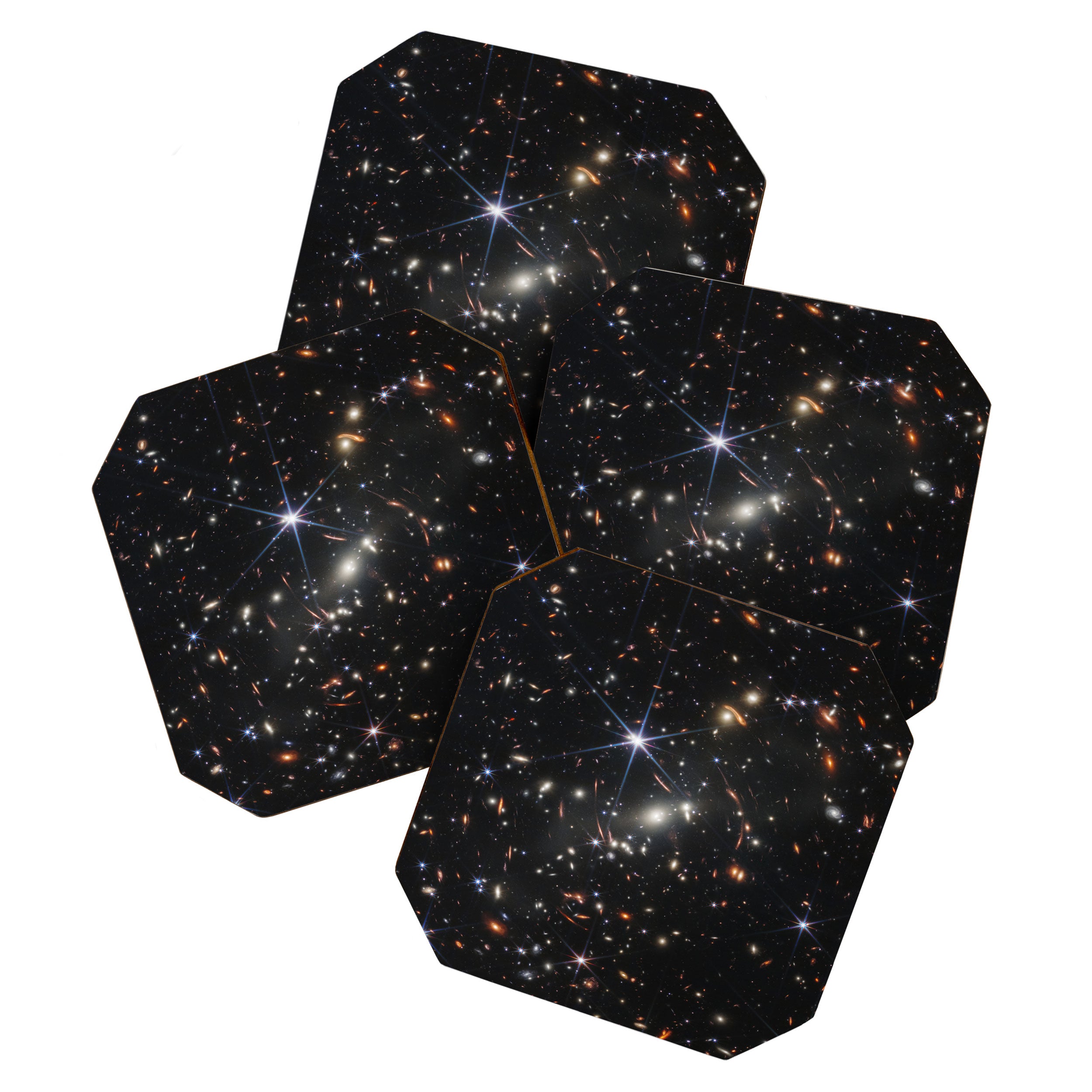 James Webb Space Telescope First Deep Field: Galaxy Cluster SMACS 0723  Coaster Gallery Image 1