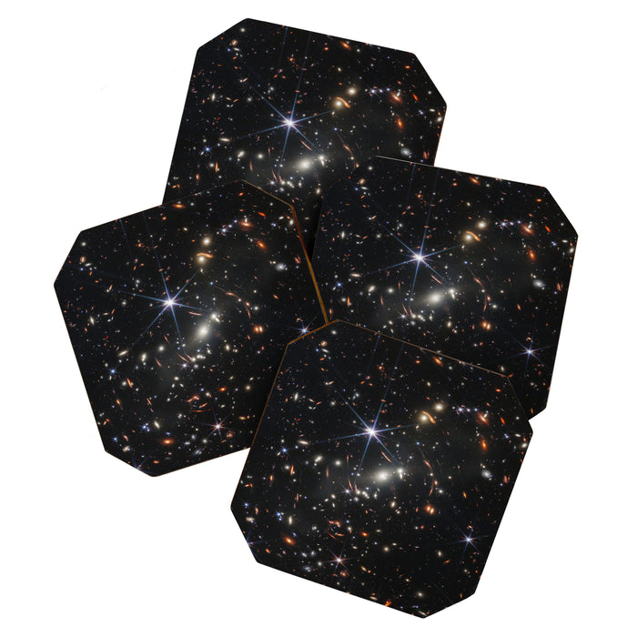 James Webb Space Telescope First Deep Field: Galaxy Cluster SMACS 0723  Coaster Gallery Image 1
