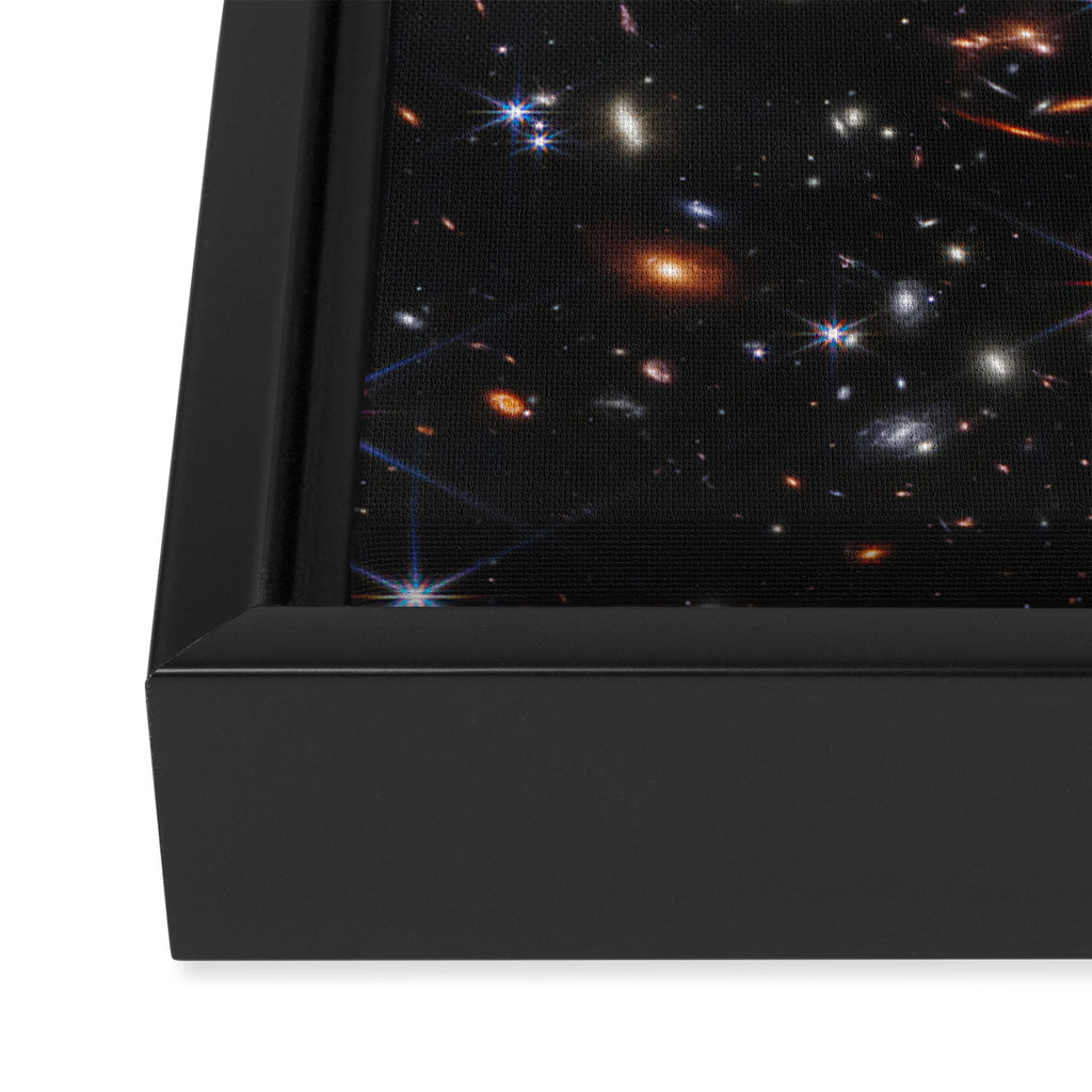 James Webb Space Telescope First Deep Field: Galaxy Cluster SMACS 0723  Framed Canvas Print Gallery Image 3