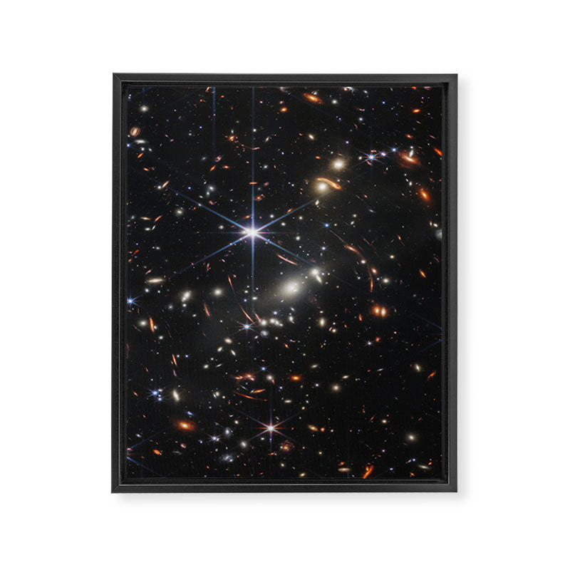 James Webb Space Telescope First Deep Field: Galaxy Cluster SMACS 0723  Framed Canvas Print Gallery Image 8