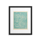 Jellyfish by Ernst Haeckel from his monograph of deep-sea medusae (1879) Framed Art Print Gallery Image 5