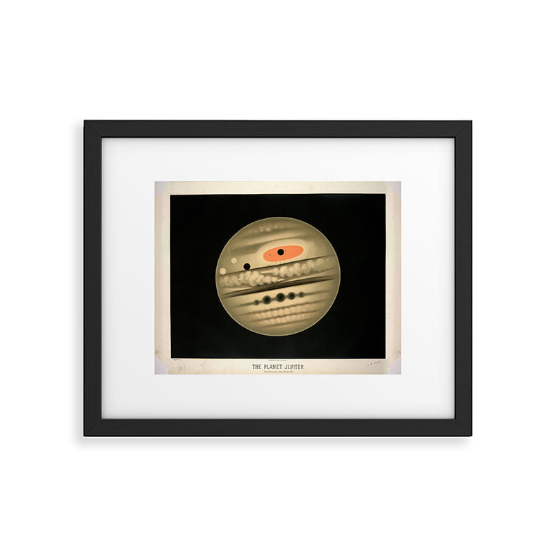 Jupiter by Étienne Léopold Trouvelot (1880) Framed Art Print Gallery Image 5