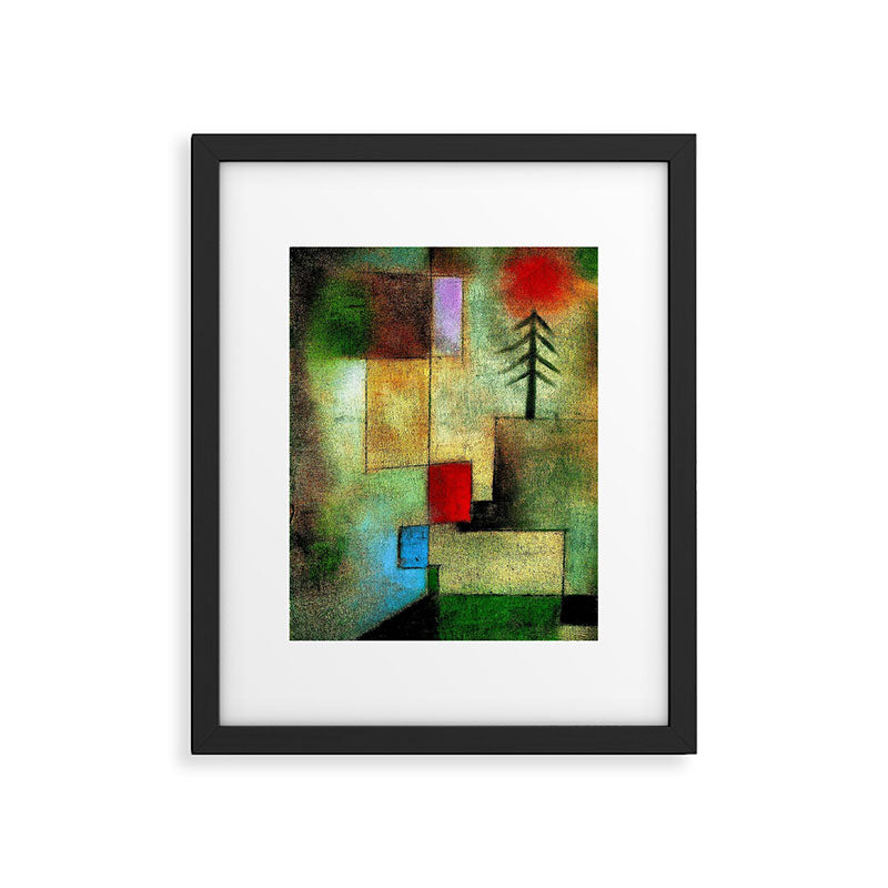 "Little Painting of Fir-Trees" by Paul Klee (1922) Framed Art Print Gallery Image 5
