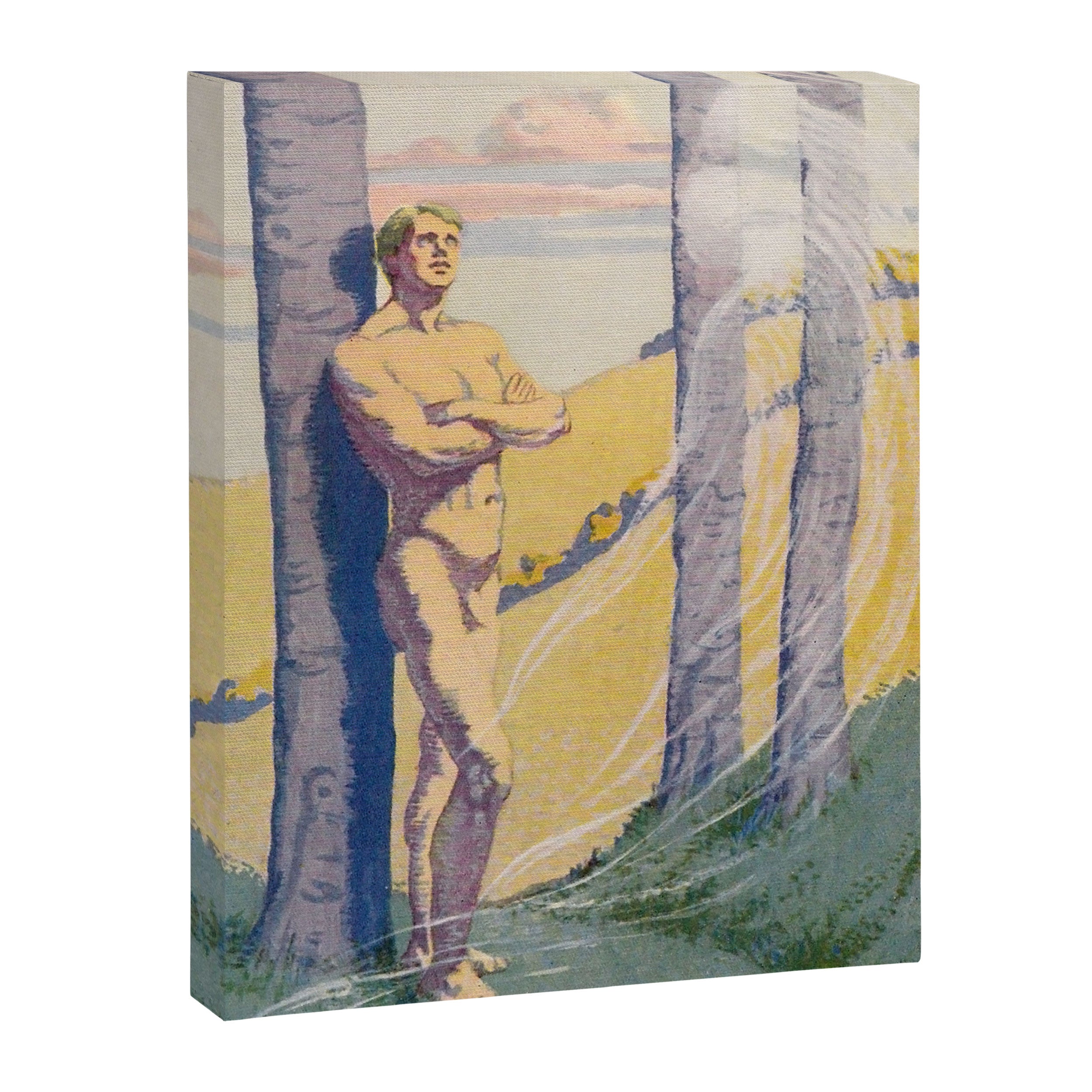 "Living beings, identities now doubtless near us in the air that we know not of" (Margaret C. Cook) Canvas Print Gallery Image 6