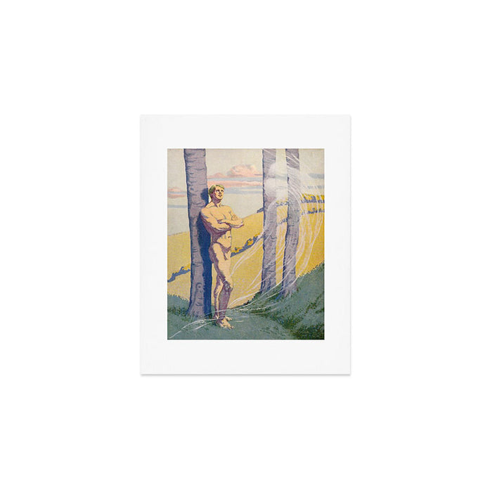 "Living beings, identities now doubtless near us in the air that we know not of" (Margaret C. Cook) Art Print Gallery Image 1