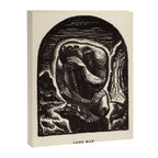 "Lone Man" by Rockwell Kent (1919) Canvas Print Gallery Image 6