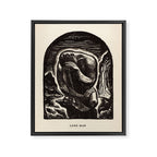 "Lone Man" by Rockwell Kent (1919) Framed Canvas Print Gallery Image 6