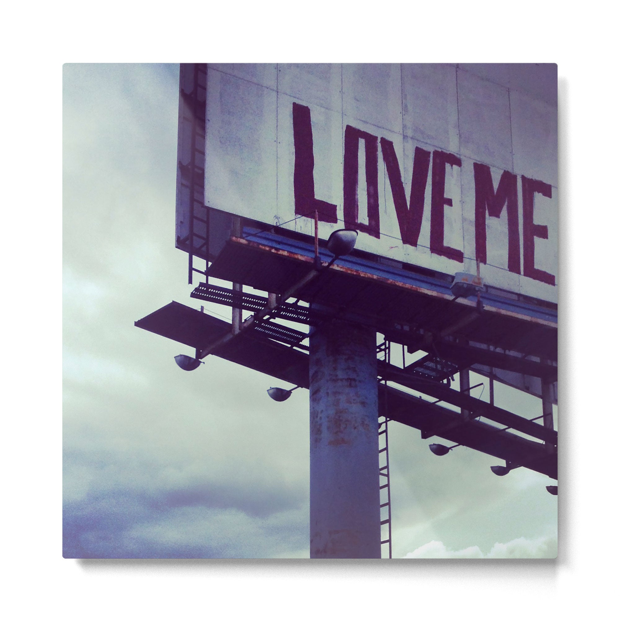 Love Me Metal Print Gallery Image 2